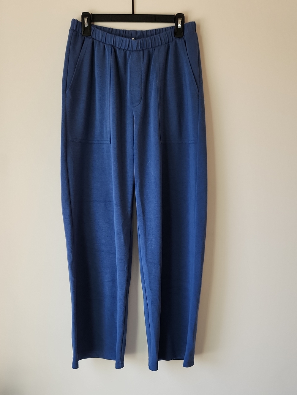 a new day - Blue Drawstring Trousers - M